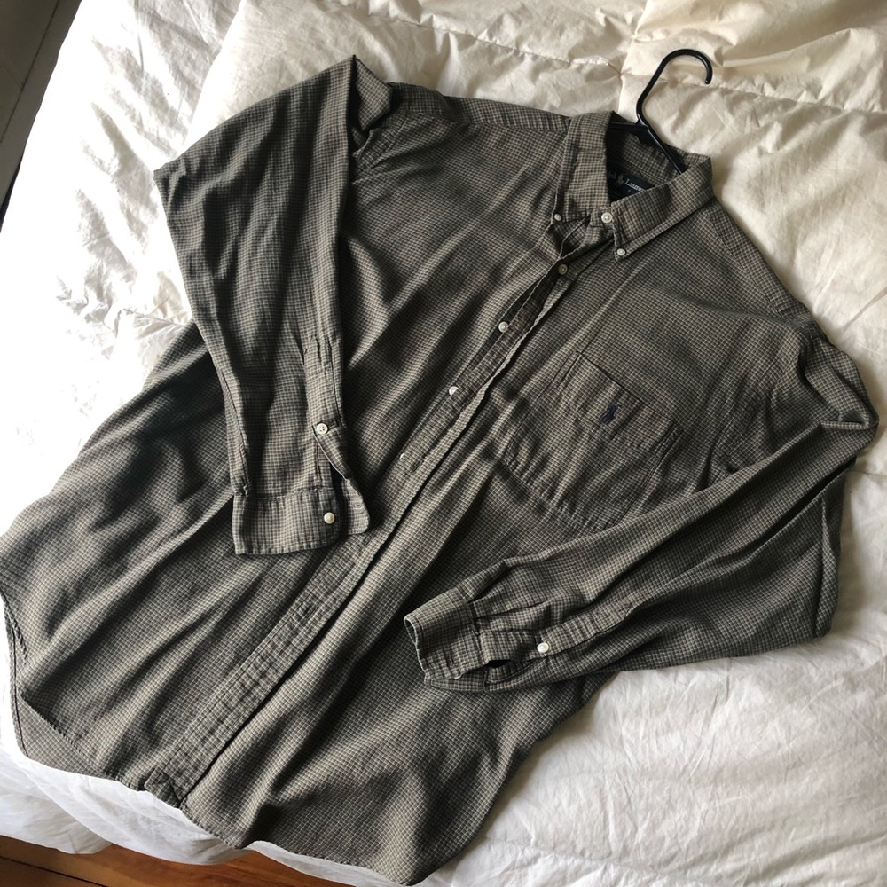 Ralph Lauren casual button down.